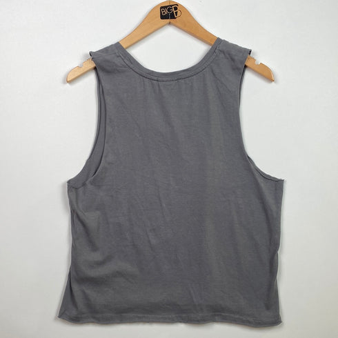 Dark grey tank top